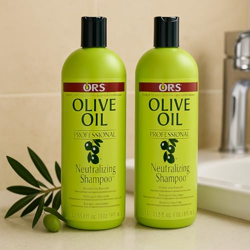 ORS Olive Oil Professional Neutralizing Shampoo 33.8 Ounces (Pack of 2)
