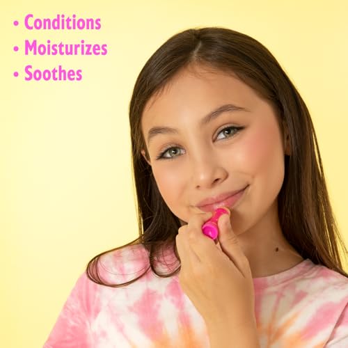 Lip Smacker Nostalgia Lip Balm Trio Tin, Original & Best Flavors, Grape, Lemon, and Strawberry, Moisturizing & Hydrating Lip Care, Clear Glossy Finish, Fun & Collectible Gift Set for All Ages
