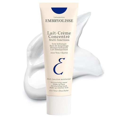 Embryolisse Lait-Cr?me Concentr?, Multifunction Daily Face Moisturizer and Makeup Primer, Suitable for All Skin Types. French Face Cream With Shea Butter & Aloe Vera
