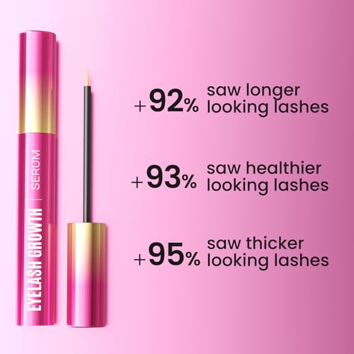 Eyelash Growth Serum - Volumizing Lash Serum for Longer & Thicker Lashes - Natural, Vegan & Gentle (5 mL)