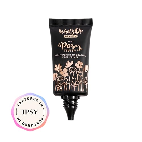 Whats Up Beauty - Mini Posy-tivity Lightweight Hydrating Face Primer 10ml Makeup Silicone Free Clean Non-Toxic Cruelty Free Vegan