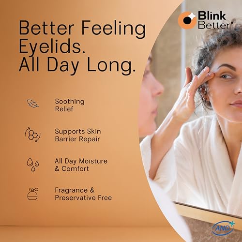 BetterLids Restore Eyelid Cream & Eyelid Ointment Bundle ? Day & Night Hydration & Relief ? Oat Extract, Shea Butter & Ceramides ? Comfort for Dry, Red, Sensitive, Flaky Eyelids ? 1 oz + 0.35 oz