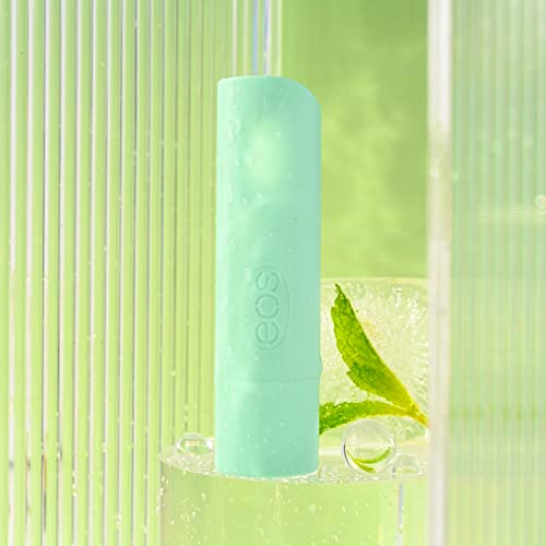 eos 100% Natural & Organic Lip Balm- Sweet Mint, Dermatologist Recommended, All-Day Moisture Lip Care, Made for Sensitive Skin, 0.14 oz (Pack of 2)