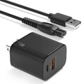 5V Charger Compatible with Philips Norelco qp2724 mg5910 mg9525 mg7910 MG9510 MG9520 PQ888 PQ889, One Blade Power Cord for Philips Norelco Shaver 2400 3600 USB Charging Cable