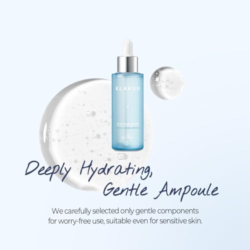 BLUE PEARLSATION 8 Hydra Marine Ampoule - Enriched with Hyaluronic Acid for Dual-Layered Skin Hydration & Panthenol Nourishment - Ideal for Sensitive Skin Types ? 1.69 floz