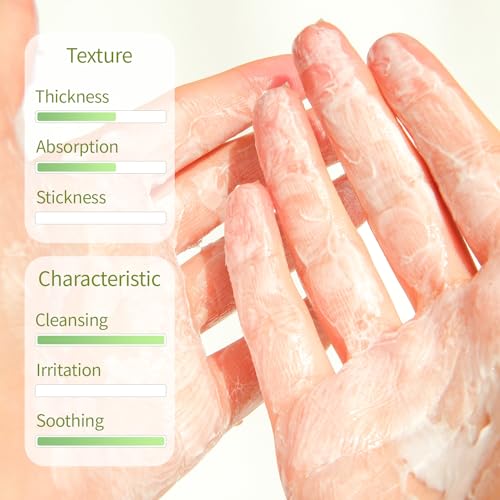 coxir GREENTEA PH CLEAR FOAM CLEANSER 1.01 fl.oz l Low pH Formula Facial Washes with Gentle Exfoliating l deep cleanses pores and remove dead skin cells on skin, Korean skincare