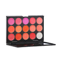 Pure Vie¢ç Professional Matte 15 Colors Non-Sticky Lip Gloss Palette Lipgloss Makeup Kit Cosmetic Contouring Palette
