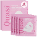 Quasi Bio-Collagen Face Mask Overnight ? Hydrating Korean Sheet Mask ? Niacinamide & Low Molecular Collagen ? Firming & Smoothing Skincare for All Skin Types ? 4 Masks