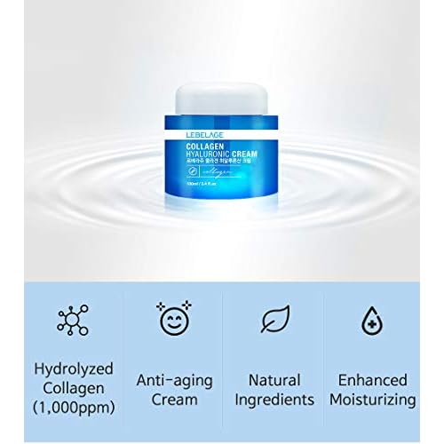 Lebelage Collagen Hyaluronic Cream 100ml_Korean Cosmetic