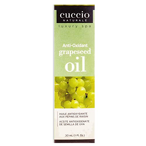 Cuccio Naturale Anti-Oxidant Oil - Smoothing Moisture Repair For Dry, Cracked Skin Relief - Firming Oil to Reduce Fine Lines and Signs of Aging - Massage Treatment for Hands, Feet, and Body - 1 oz