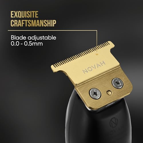 NOVAH Hair Trimmer Gold Replacement Blade (Gold)