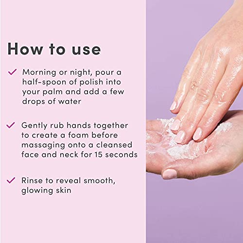 Sand & Sky Powder Exfoliator Enzyme Exfoliator Vitamin C Exfoliant - Australian Glow Berries Rice Polish Brightening Face Wash, Gentle Daily Exfoliant, Papaya Enzymes, Resveratrol