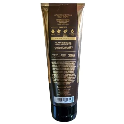 Bath & Body Works Men's Honorable Ultimate Hydration Body Cream and 3-in-1 Hair, Face, Body Body Gel Wash 2 Piece Set