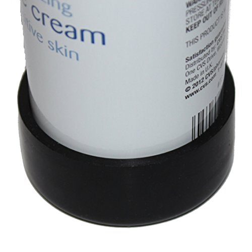| Stops Shaving Cream Can Rust | Black | Regular-Gel Sized