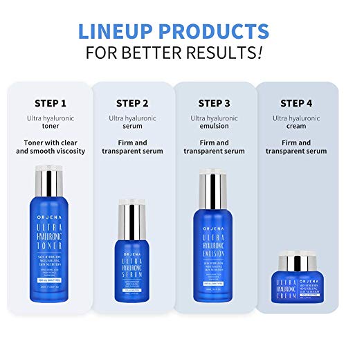 ORJENA Ultra Hyaluronic Acid Cream_Moisturizer for Dry skin,Sensitive Skin_Hydrate & Smooth_KbeautySkincare_Koreanskincare
