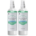 Kate Blanc Cosmetics Hypochlorous Acid Spray for Face and Skin. Gentle Facial Cleanser for Acne-Prone & Sensitive Skin with .02% HOCl (8oz) (Pack of 2)