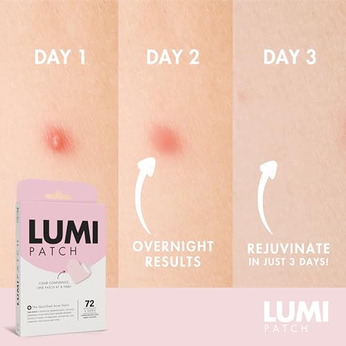 for Acne - 72 Hydrocolloid Heart-Shaped Pimple Patches | Dermatologist Approved, for Teens & Adults