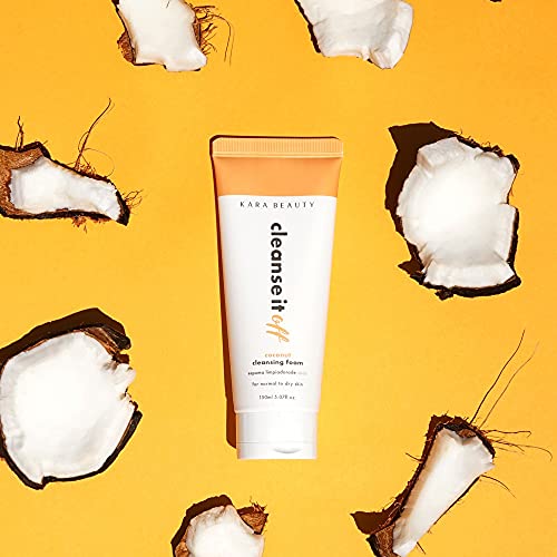 Kara Beauty CLEANSE IT OFF Coconut Facial Cleansing Foam - VEGAN