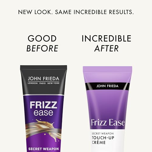 John Frieda Frizz Ease Secret Weapon Touch-Up Cr?me, Anti Frizz Hair Smoothing Cream, 4 Oz, Pack of 2