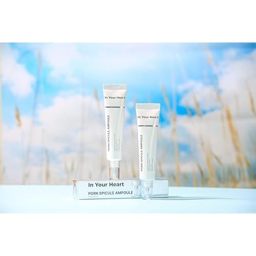 In Your Heart PDRN Spicule Ampoule ? Korean Skin Serum with PDRN, Micro-Spicules, and Ceramides | Hydrating & Radiance Support | 40ml / 1.35 fl oz