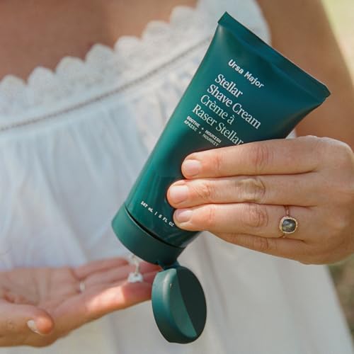 Ursa Major Natural Shave Cream | Non-irritating, Vegan and Cruelty-Free | Formulated for Men and Women | 5 ounces