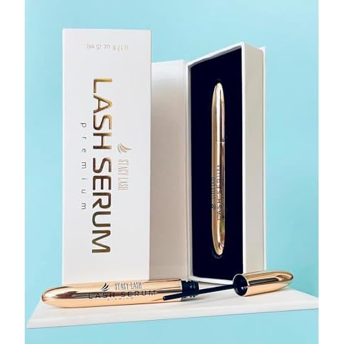 STACY LASH Eyelash Extension Shampoo 1.69 fl.oz Serum 5ml / Eyelid Foaming Cleanser/Supplies for Lashes Growth & Thickness/With Biotin/Enhancing Natural Eyelashes/Professional & Self Use