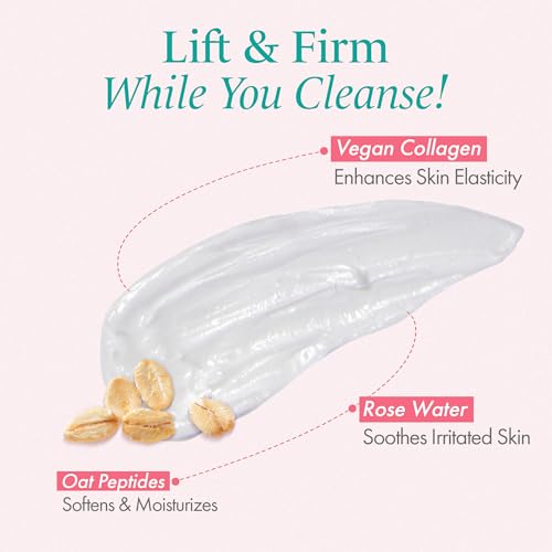 It'S SKIN Peptide Collagen Cleansing Foam 5.07 fl oz | Hydrating Facial Cleanser & Collagen Boost | Gentle Face Cleanser for Sensitive Skin | Korean Face Wash & Gentle Facial Cleanser for Women