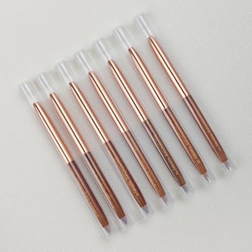 Pure Kolinsky Hair Acrylic Nail Brush Solid Wood Handle Professional Manicure Brushes for Powder Nail Acrylic Application - Salon & DIY Nail Art Essentials - Size 10, 1.0 Count