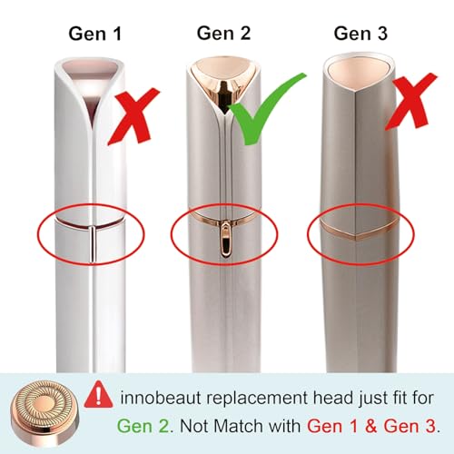 Facial Hair Remover for Women Blue Color with 6-pc Pack