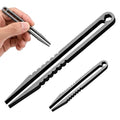 Edc Tweezers, Titanium Tweezers 2pcs Mini Titanium Tweezer Portable Survival Pick Up Tweezer Survival Camping Outdoor Gadget Travel Mini Tool