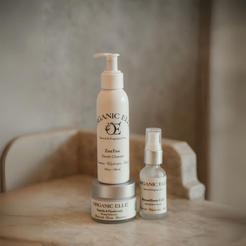Botanical Skin Care - Organic Facial Toner with Hyaluronic Acid, Collagen, Rosemary & Aloe Vera - Natural Face Care for Hydration & Balance - Vegan & Cruelty-Free - 1.69 oz (50 ml)