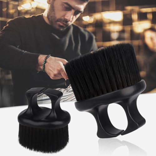 3pcs Beard Brush for Men, Neck Face Duster Brush Mustache Grooming Tool for Men's Hairdressing Salon Home Barber Shop
