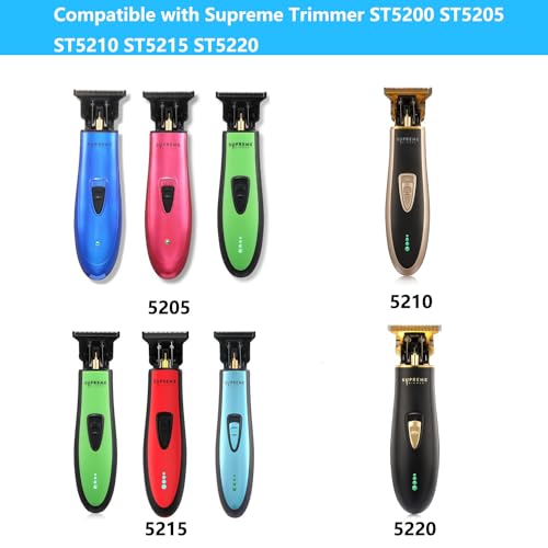 Replacement Supreme Charger USB Charging Cable Compatible with Supreme Trimmer T Shaper Model ST5200 ST5210 ST5220 Charger
