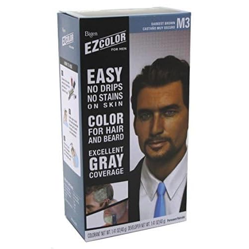 Bigen Ez Color For Men Darkest Brown Kit (2 Pack)
