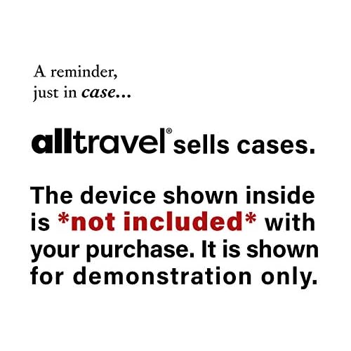 Alltravel case for Stainless Steel Lithium Ion+, Ion 2.0+ Beard and Nose Trimmer Model 9818, Andis 32475 Trimmer All in one Consolidation Solution, Clipper, Shaver, Comb and Others