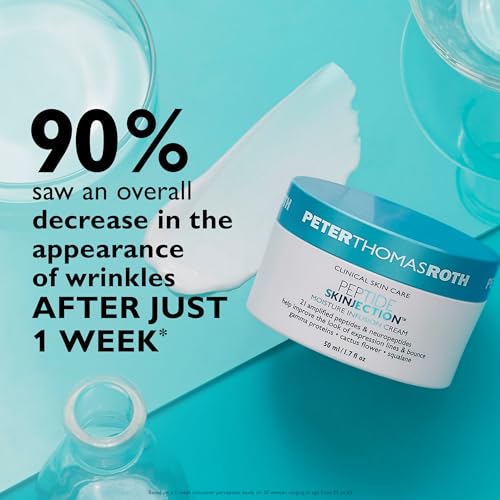 Peter Thomas Roth | Refill Pod for Peptide Skinjection¢â Moisture Infusion Cream 1.7 Fl Oz, For Loss of Firmness and Elasticity, Fine Lines & Wrinkles, Dryness, 21 Amplified Peptides & Neuropeptides