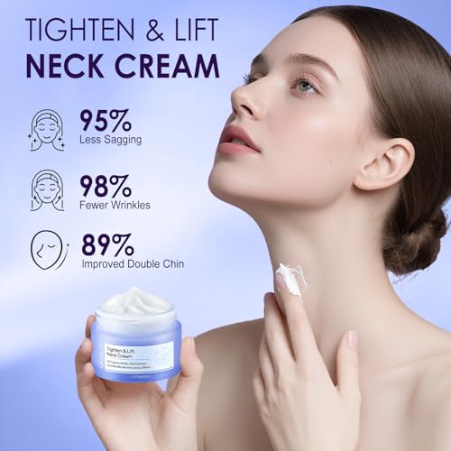 Tighten & Lift Neck Cream, with Cupuacu Butter, Matribust, Hyaluronic Acid£¬Caffeine£¬1.7 fl oz,