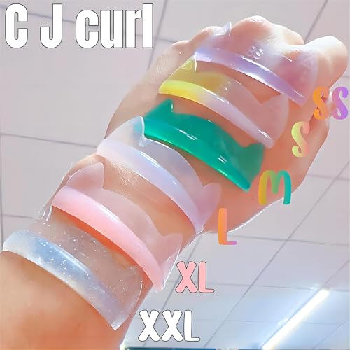 Lash Lift Shields C Curl 6 Size Lifting Pad Rapid Eyelash Shield Shiny Perm Rods Make Eyes Natural Curl Flexible Pads Extreme Rod 100 Use Elastic Lami Perming Roller Beautiful Neon Color