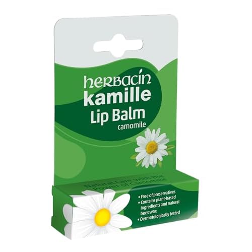 Herbacin Kamille Lip Balm, 0.17 oz.