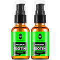 Beard Oil,Maximun Thickening Biotin, with Castor Oil and Argan & Jojoba Oils, Promotes Beard Growth, Styles, Strengthens & Softens Beards & Mustaches,1 Ounce*2£¨2 Pack£©