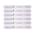 "Tropical Shine Jumbo Zebra 180 Colossal Collection - 6 pcs Nail Files for Professional Nail Care and Shaping - Medium (180) Grit Nail File Set for Natural Nails ( 707336)"