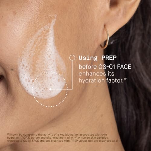 oneskin PREP Facial Cleanser Refill Pouch, 200 mL