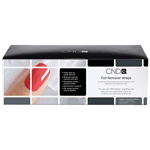 CND Foil Remover Wraps, 250 Pack