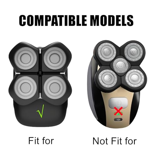 Compatible with Freebird Pro Replacement Blades,Fit for Freebird Flex Series Pro Replacement Blades,8Pack Compatible with Free Bird Flex Series-Pro Electric Head Shaver.