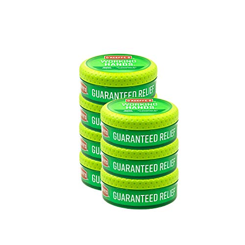 O'Keeffe's K0350002-7 Working Hands Hand Cream in Jar (7 Pack), 3.2 oz