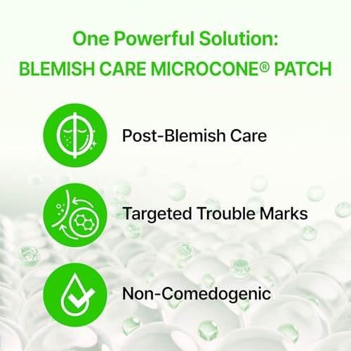 Acropass Microcone Pimple Patch Blemish Care - Post-Blemish, Redness, Dark Spot, Niacinamide, Dermatologist Tested, Non-Irritating, Cruelty Free (8 Count)