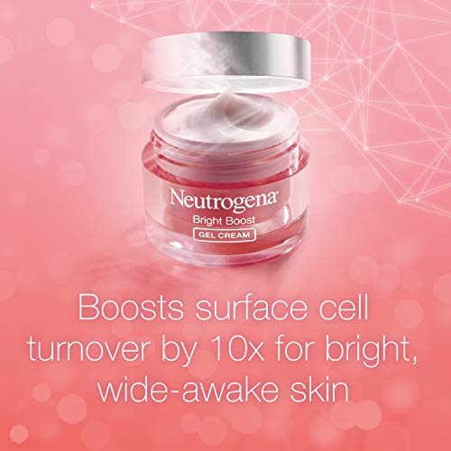 Neutrogena Neutrogena Bright Boost Brightening Gel Moisturizer Face Cream with Neoglucosamine, 1.7 Fl Oz