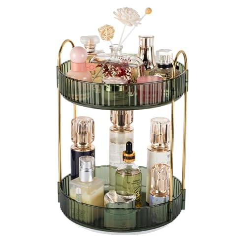 Argox 360 ¡Æ Rotary Makeup Organizer, Bathroom Counter Organizer,Skincare Care Organizer,Make up Organizers and Rotary Storage.