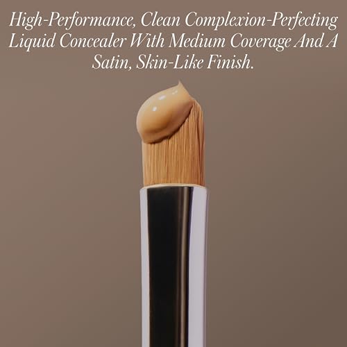 RMS Beauty Revitalize Hydra Concealer, Medium Coverage Hydrating Liquid Complexion Perfector, Skincare-Infused Lightweight and Creaseproof with Built-In Brush Applicator