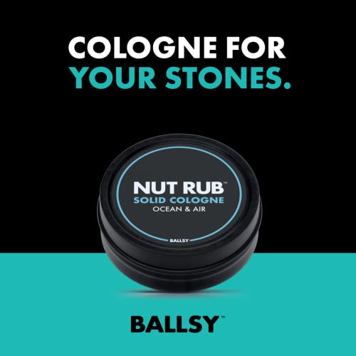 Ballsy Gift Set For Men, Jolly Jewels Pack, Includes Body Wash, Deodorizing Spray, and Cologne Rub, Men Hygiene Products, Mens Body Care, Ball Wash For Men Christmas Gift pack, Ocean and Air